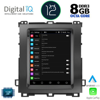 DIGITAL IQ BXD 8982_CPA TESLA STYLE  for TOYOTA LANDCRUISER mod. 2003-2009