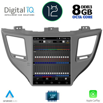 DIGITAL IQ BXD 8997_CPA TESLA STYLE for HYUNDAI TUSCON mod. 2015-2019