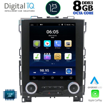 DIGITAL IQ BXD 8998_CPA TESLA STYLE  for RENAULT KOLEOS - MEGANE 4 mod. 2016&gt;