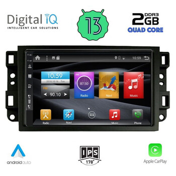 DIGITAL IQ BXH 3070_CPA (10inc) MULTIMEDIA TABLET for CHEVROLET ALL mod. 2004-2011