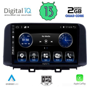 DIGITAL IQ BXH 3237_CPA (10inc) MULTIMEDIA TABLET for HYUNDAI KONA mod. 2017&gt;