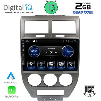 DIGITAL IQ BXH 3276_CPA (10inc) MULTIMEDIA TABLET for JEEP COMPASS - PATRIOT mod. 2007-2016