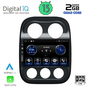 DIGITAL IQ BXH 3277_CPA (10inc) MULTIMEDIA TABLET for JEEP COMPASS - PATRIOT mod. 2007-2016