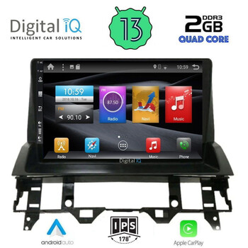 DIGITAL IQ BXH 3376_GPS DASH (10inc) MULTIMEDIA TABLET for MAZDA 6 mod. 2002-2008