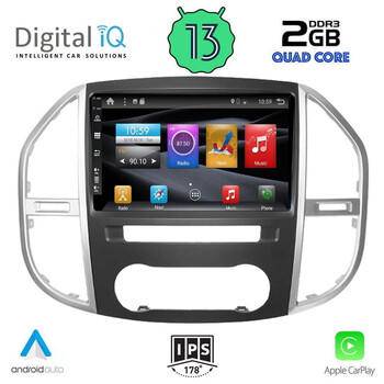 DIGITAL IQ BXH 3429_CPA (10inc) MULTIMEDIA TABLET for MERCEDES VITO – VIANO (W447) mod. 2015&gt;