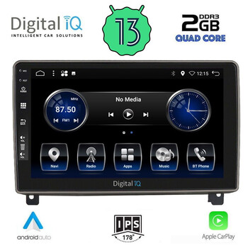 DIGITAL IQ BXH 3517_CPA (9inc) MULTIMEDIA TABLET for PEUGEOT 407 mod. 2004-2011