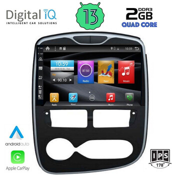 DIGITAL IQ BXH 3544_CPA (10inc) MULTIMEDIA TABLET for RENAULT CLIO mod. 2012-2015