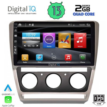 DIGITAL IQ BXH 3595_CPA (10inc) MULTIMEDIA TABLET for SKODA OCTAVIA 5 mod. 2005-2013