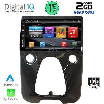 DIGITAL IQ BXH 3708_CPA A/C (10inc) MULTIMEDIA TABLET for CITROEN C1-PEUGEOT 108-TOYOTA AYGO mod. 2014&gt;