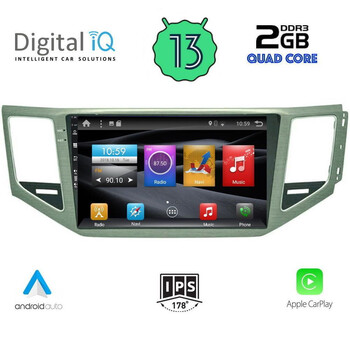 DIGITAL IQ BXH 3745_CPA (10inc) MULTIMEDIA TABLET for VW GOLF SPORTSVAN mod. 2014&gt;