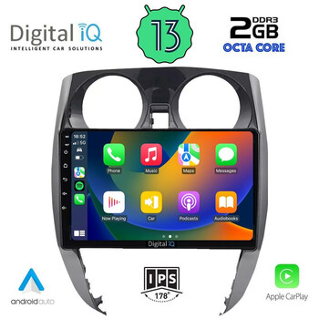 DIGITAL IQ RTC 5464_CPA (10inc) MULTIMEDIA TABLET for NISSAN NOTE mod. 2012&gt;