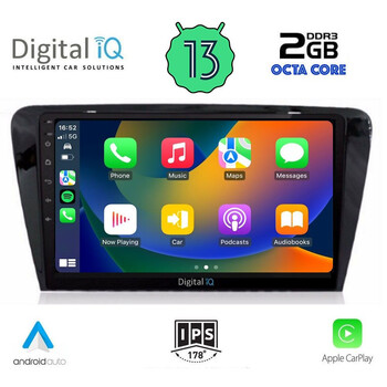 DIGITAL IQ RTC 5597_CPA (10inc) MULTIMEDIA TABLET for SKODA OCTAVIA 7 mod. 2013-2021