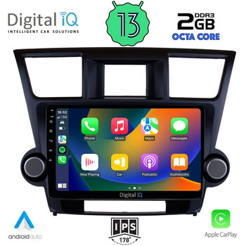 DIGITAL IQ RTC 5719_CPA (10inc) MULTIMEDIA TABLET for TOYOTA HIGHLANDER mod. 2008-2015