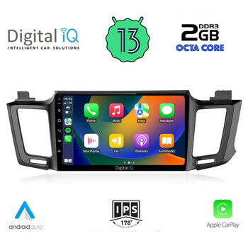 DIGITAL IQ RTC 5733_CPA (10inc) MULTIMEDIA TABLET for TOYOTA RAV 4 mod. 2013-2019