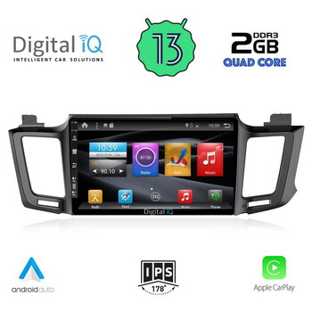 DIGITAL IQ BXH 3733_CPA (10inc) MULTIMEDIA TABLET for TOYOTA RAV 4 mod. 2013-2019