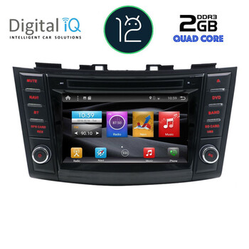 DIGITAL IQ BX 269_GPS (7" DVD) MULTIMEDIA for SUZUKI SWIFT mod. 2011-2016