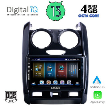 DIGITAL IQ BXD 6103_CPA (9inc) MULTIMEDIA TABLET for DACIA DUSTER mod. 2012-2019