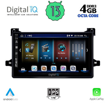 DIGITAL IQ BXD 6727_CPA (9inc) MULTIMEDIA TABLET for TOYOTA PRIUS mod. 2016-2020