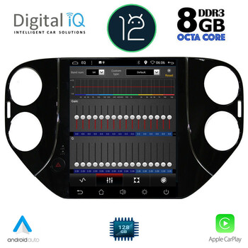 DIGITAL IQ BXD 8989_CPA TESLA STYLE for VW TIGUAN mod. 2010-2013