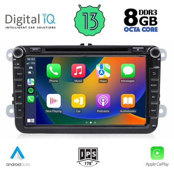 DIGITAL IQ BXE 879_CPA (8" DVD) MULTIMEDIA for VW – SKODA – SEAT GROUP mod. 2004-2014