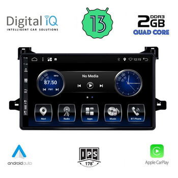DIGITAL IQ BXH 3727_CPA (9inc) MULTIMEDIA TABLET for TOYOTA PRIUS mod. 2016-2020