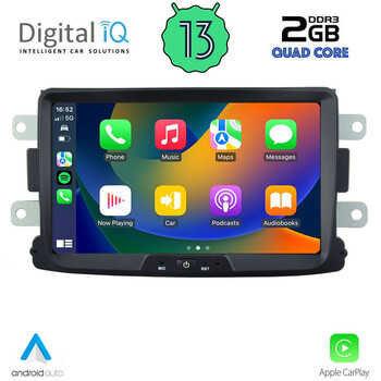 DIGITAL IQ MSD 033_CPA (8" DECK) MULTIMEDIA for DACIA mod. 2014-2016