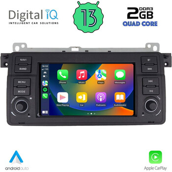 DIGITAL IQ MSD 052_CPA (7" DECK) MULTIMEDIA for BMW E46 mod. 1998-2005