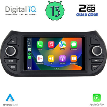 DIGITAL IQ MSD 092_CPA (7" DECK) MULTIMEDIA for CITROEN – FIAT – PEUGEOT mod. 2008-2018
