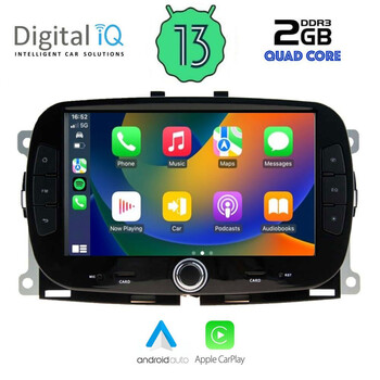 DIGITAL IQ MSD 098_CPA (7" DECK) MULTIMEDIA for FIAT 500 mod. 2016&gt;