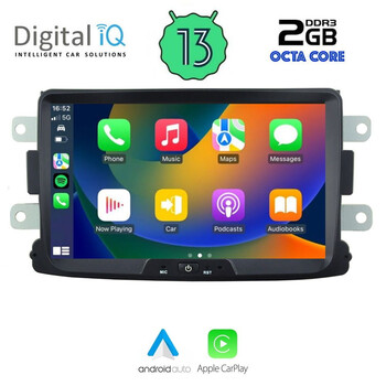 DIGITAL IQ MSF 333_CPA (8” DECK) MULTIMEDIA for DACIA mod. 2014-2016