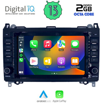 DIGITAL IQ MSF 368_CPA (8” DECK) MULTIMEDIA for MERCEDES A – B – SPRINTER – VITO – VIANO mod. 2004-2020