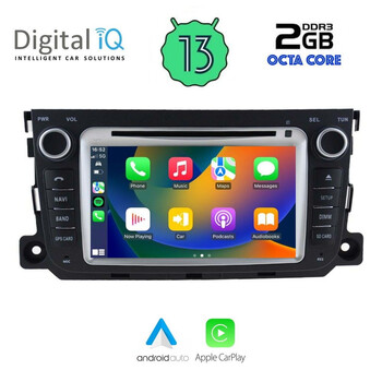 DIGITAL IQ MSF 387_CPA (7” DECK) MULTIMEDIA for SMART (451) mod. 2010-2015