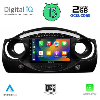 DIGITAL IQ RTC 5063_CPA (9inc) MULTIMEDIA TABLET for MINI COOPER (R50-R52-R53) mod. 2000-2006