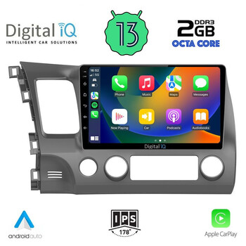 DIGITAL IQ RTC 5188_CPA (10inc) MULTIMEDIA TABLET for HONDA CIVIC 4D mod. 2006-2012