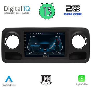 DIGITAL IQ RTC 5424_CPA (10inc) MULTIMEDIA TABLET for MERCEDES SPRINTER mod. 2018>