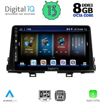 DIGITAL IQ BXE 8309_CPA (9inc) MULTIMEDIA TABLET for KIA PICANTO mod. 2017-2021