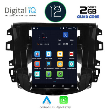 DIGITAL IQ BXH 3856_CPA TESLA STYLE for NISSAN NAVARA mod. 2018&gt;