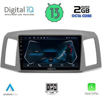 DIGITAL IQ RTC 5281_CPA (10inc) MULTIMEDIA TABLET for JEEP GRAND CHEROKEE mod. 2005-2007