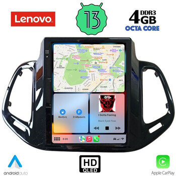 LENOVO SSX 9878_CPA TESLA STYLE for JEEP COMPASS mod. 2017-2020