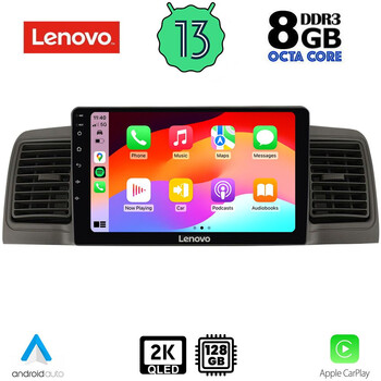 LENOVO SSW 10712_CPA (9inc) MULTIMEDIA TABLET for TOYOTA COROLLA mod. 2001-2006