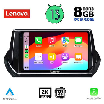 LENOVO SSW 10509_CPA (9inc) MULTIMEDIA TABLET for PEUGEOT 208 - 2008 mod. 2021&gt;
