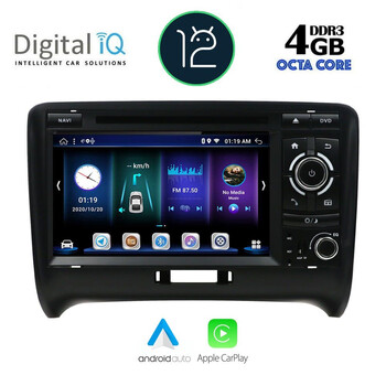 DIGITAL IQ BXE 678_CPA (7" DVD) MULTIMEDIA for AUDI ΤΤ mod. 2007-2015