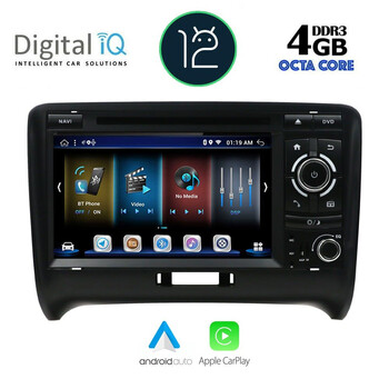 DIGITAL IQ BXE 678_CPA (7" DVD) MULTIMEDIA for AUDI ΤΤ mod. 2007-2015
