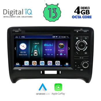 DIGITAL IQ BXE 678_CPA (7" DVD) MULTIMEDIA for AUDI ΤΤ mod. 2007-2015