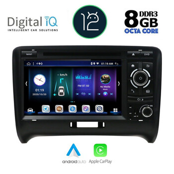 DIGITAL IQ BXE 678_CPA (7" DVD) MULTIMEDIA for AUDI ΤΤ mod. 2007-2015