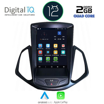 DIGITAL IQ BXH 3966_CPA TESLA STYLE  for FORD ECOSPORT mod. 2012-2018