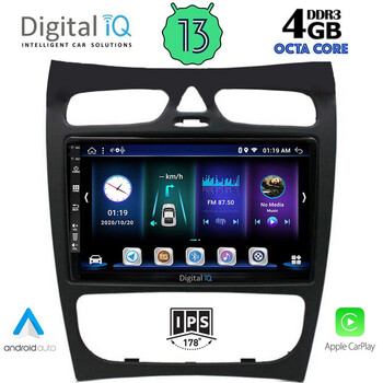 DIGITAL IQ BXD 6406_CPA (9inc) MULTIMEDIA TABLET for MERCEDES CLK (W209) mod. 2000-2004