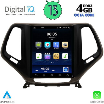 DIGITAL IQ BXD 6984_CPA TESLA STYLE for JEEP CHEROKEE mod. 2014&gt;