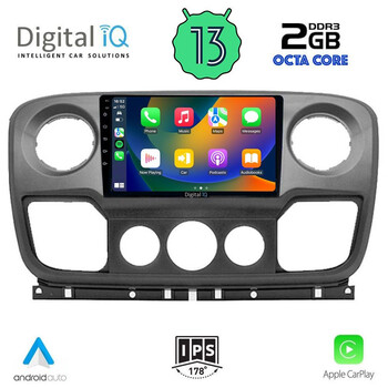 DIGITAL IQ RTC 5463_CPA (10inc) MULTIMEDIA TABLET for NISSAN NV400 - OPEL MOVANO - RENAULT MASTER mod. 2010-2020