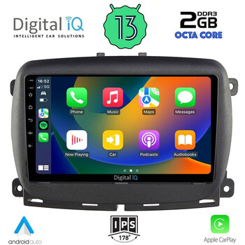 DIGITAL IQ RTC 5131_CPA (9inc) MULTIMEDIA TABLET for FIAT 500 mod. 2016&gt;
